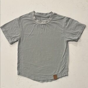 Little Bipsy Oversized Bamboo Tee in Fern. Size 18-24M.